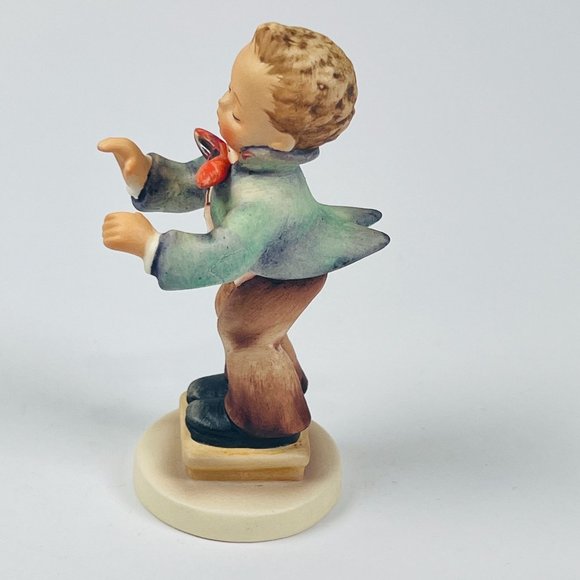Vintage 1985 Goebel Hummel Band Leader 3.35" Figurine 129 4/0 TMK 6 - Picture 4 of 9